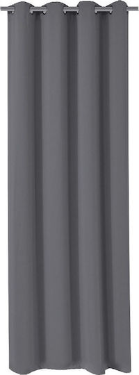 Sidi Home Plast Verdunkelung Mit Grommets Anthrazit 140x260cm