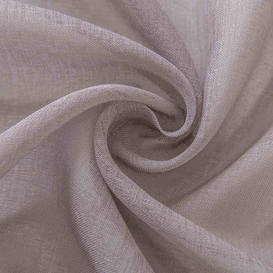 Beauty Home Κουρτίνα με Τρουκς Sharp Art 8448 Μωβ 140x270εκ.