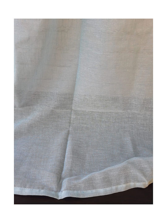 Curtain with Pencil Pleat Light Blue 270x280cm