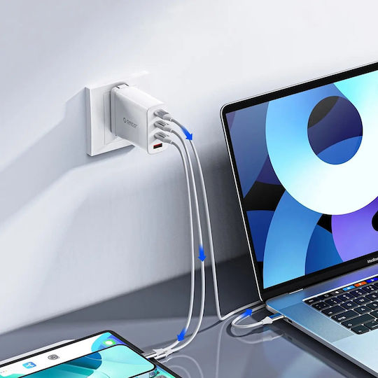 Orico USB 2.0 Cable USB-C Male - USB-C 100W PD White 1m