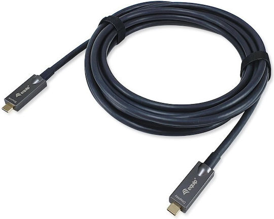 Equip USB 3.2 Cable USB-C Male - USB-C 60W PD Black 5m 119461