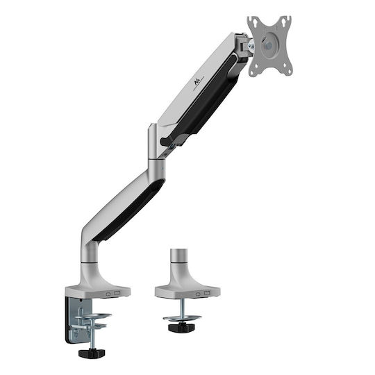 Maclean Energy Stand Desk Mounted Monitor up to 45" with Arm (MC-969)