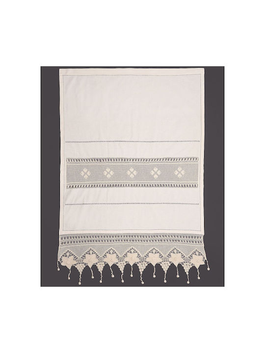 Silk Fashion Κουρτίνα με Τούνελ 027 Ecru 140x260εκ.