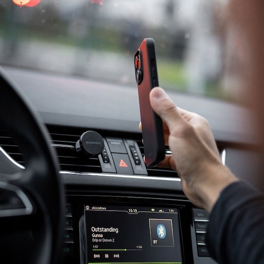 Spacecase Sc02 Magnetic Air Vent Car Holder - Магнитен държач за мобилни телефони / смартфони във вентилационната система на автомобила - черен (5905123421532) 118778