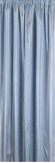Omega Home Perdea Cu Coafură 205 Albastră Deschisă 145x270cm