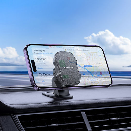 Borofone Car Mobile Mount with Magnet Black