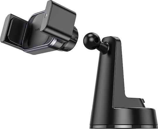 Borofone Car Mobile Mount 4.7" - 7" with Adjustable Hooks Black