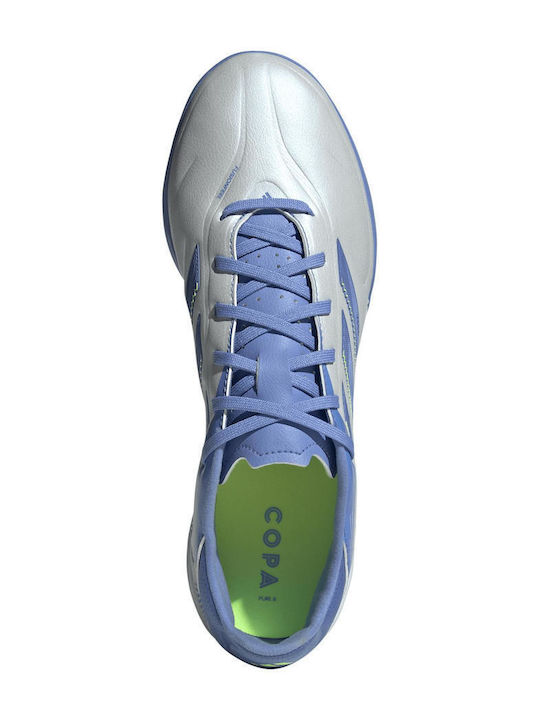 adidas Copa Pure Iii League Ποδοσφαιρικά Παπούτσια με Σχάρα TF Ασημί