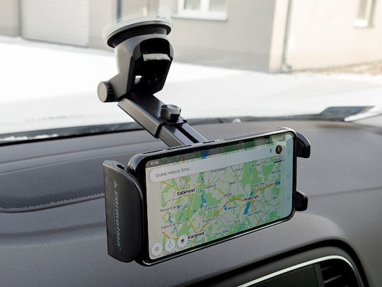 CarMotion Βάση Κινητού Αυτοκινήτου με Ρυθμιζόμενα Άγκιστρα Μαύρη