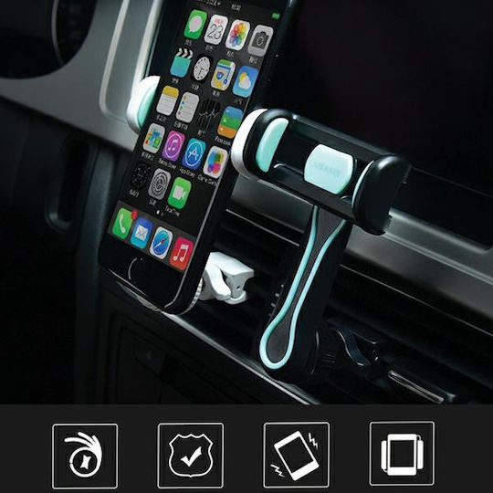 Usams Mount Car Mobile Mount with Adjustable Hooks White