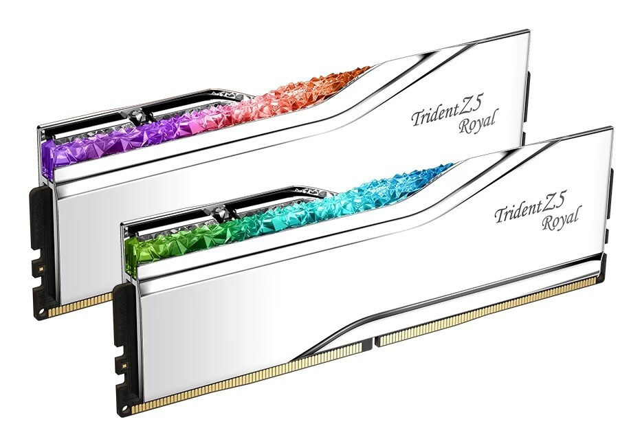 G.Skill Trident Z5 Royal DDR5 64GB RAM με 2x32GB Modules και Ταχύτητα 6000 για Desktop
