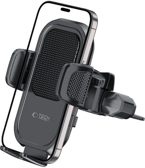 Tech-Protect Suport Auto pentru Telefon cu cârlige reglabile Neagră
