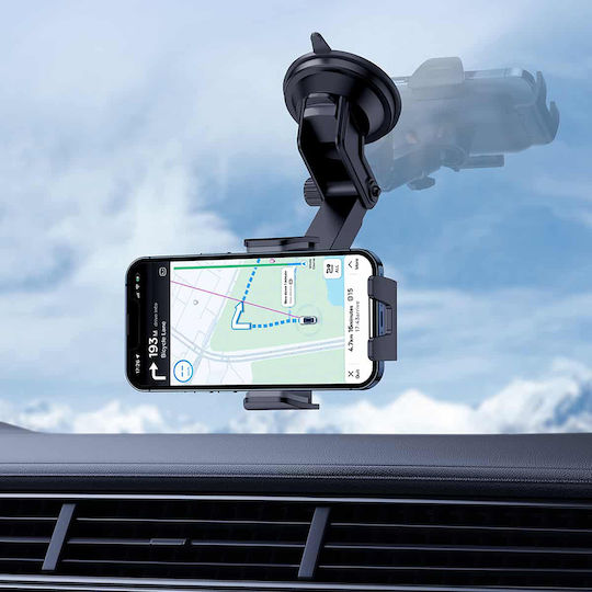 Baseus Ultracontrol Go Series Car Mobile Mount with Adjustable Hooks Black