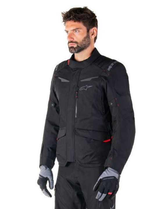 Alpinestars ST-1 Ανδρικό Μπουφάν Μηχανής 4 Εποχών Αδιάβροχο Μαύρο