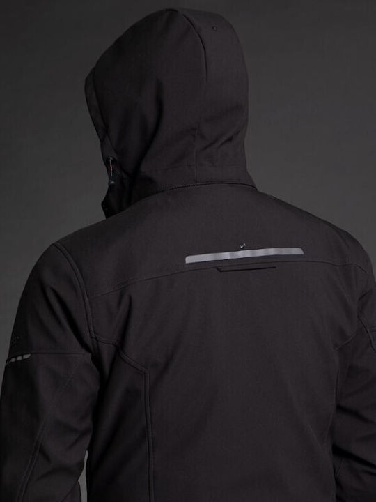 LS2 Bolton Bărbătesc Geacă de motocicletă Softshell 4 Sezoane Waterproof Negru