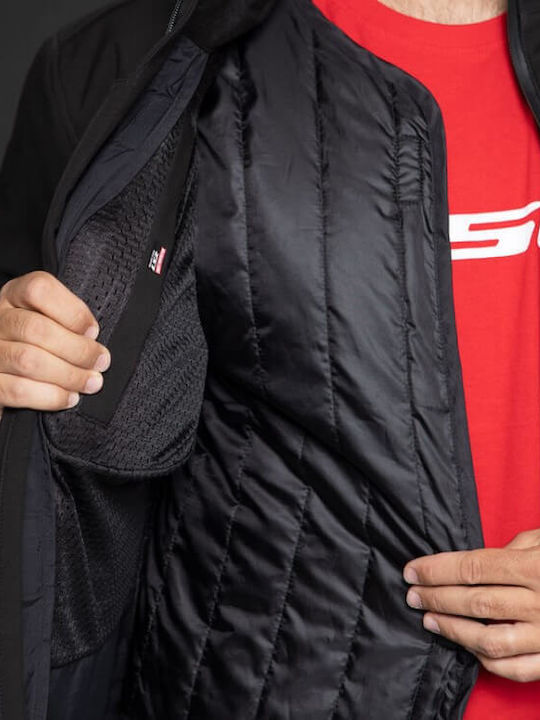 LS2 Bolton Bărbătesc Geacă de motocicletă Softshell 4 Sezoane Waterproof Negru