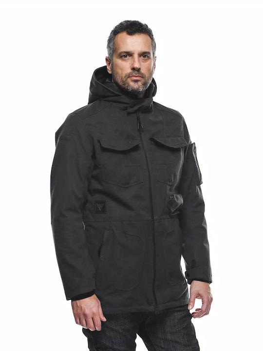 Dainese Duomo Absøluteshell Pro Ανδρικό Μπουφάν Μηχανής 4 Εποχών Αδιάβροχο Μαύρο