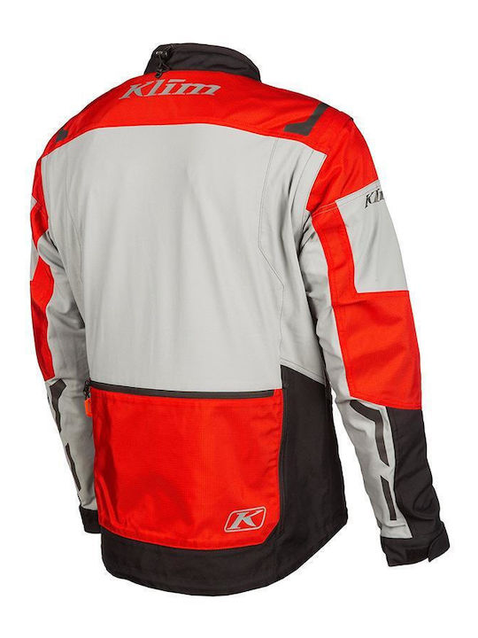Klim Dakar Men's Motorcycle Jacket 4 Seasons Monument Gray - Redrock