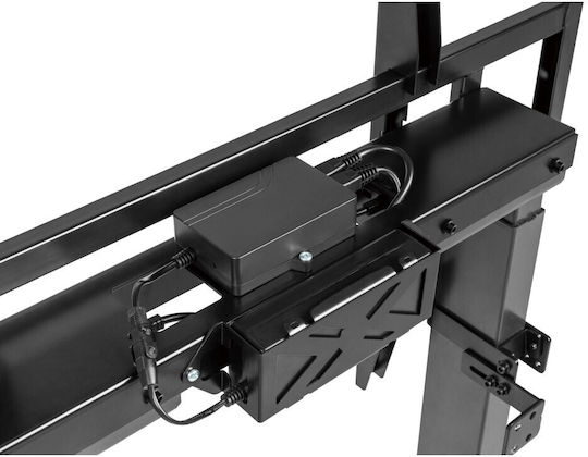 Techly ICA-TR68MW Suport TV de perete cu braț până la 100" Negru