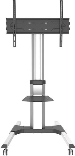 Techly ICA-TR156 ICA-TR156 TV Mount Floor up to 90" and 70kg Black