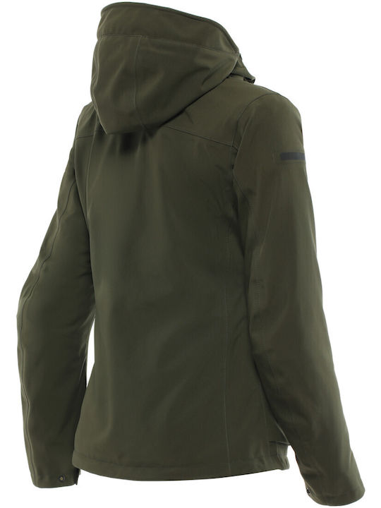 Dainese Centrale Absøluteshell Pro Jacket Ανδρικό Μπουφάν Μηχανής 4 Εποχών Πράσινο