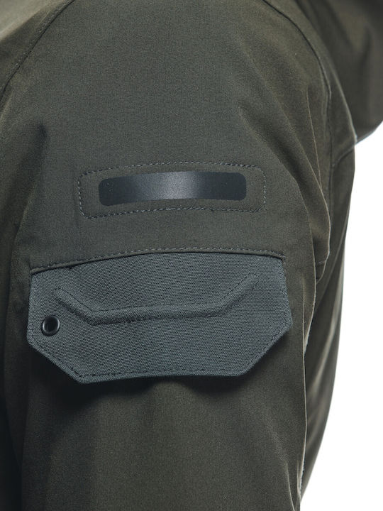 Dainese Centrale Absøluteshell Pro Jacket Ανδρικό Μπουφάν Μηχανής 4 Εποχών Πράσινο