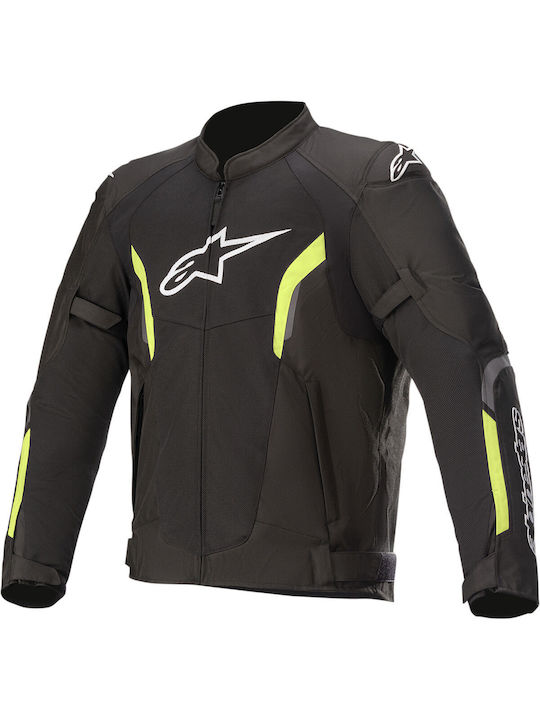 Alpinestars AST V2 Air Ανδρικό Μπουφάν Καλοκαιρινό Black/Fluo-Yellow