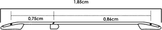 Omtec City 2019 (with Roof Rack Legs) Silver