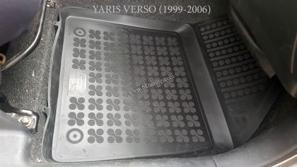 Rezaw Plast Front Mats 3pcs Tray Type for Toyota Verso S 2010+ Black