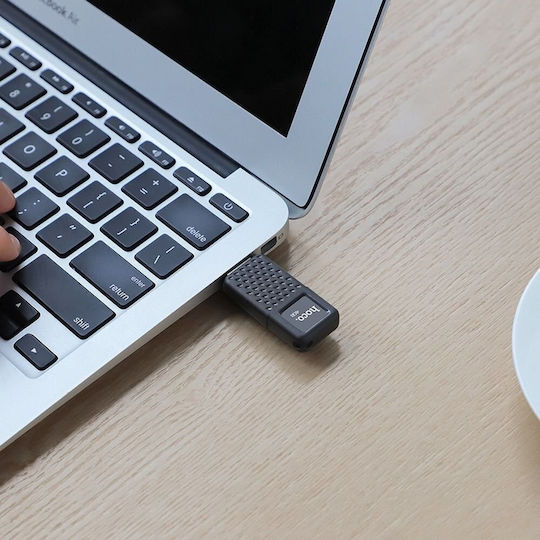 Hoco UD6 Intelligent 8GB USB 2.0 Stick Μαύρο