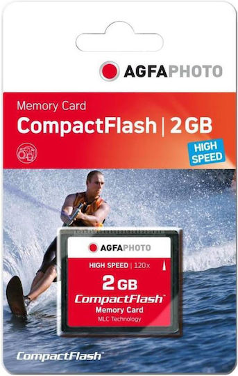 AgfaPhoto CompactFlash 2GB High Speed 18MB/s με αντάπτορα