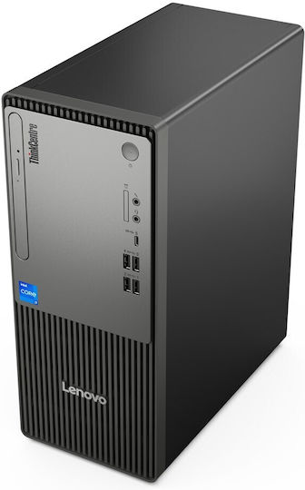 Lenovo ThinkCentre Neo 50t Gen 5 Desktop PC (i3-14100/8GB DDR5/256GB SSD/W11 Pro) mit Tastatur (International English)