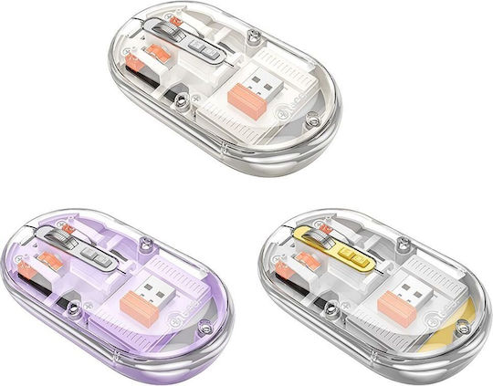 Hoco GM35 Wireless Mouse Romantic Purple