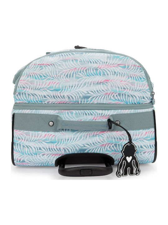 Kipling Valiză Mare De Călătorie Din Material Textil Palmtree Leaves Cu 4 Roți Înălțime 76 Cm