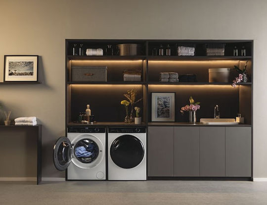 Haier Πλυντήριο Ρούχων 8kg με Τεχνολογία Ατμού 1400 Στροφών Smart Dual Spray HW80-B14959U1
