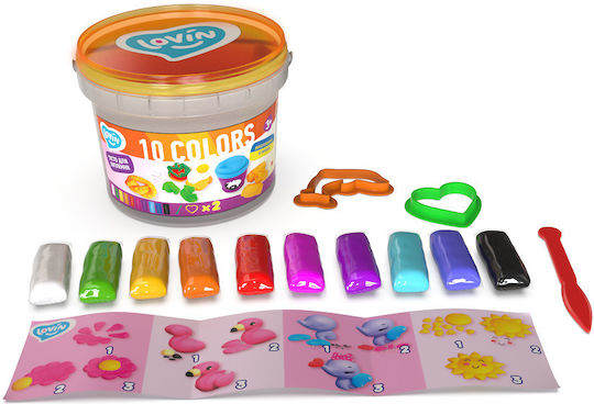 Okto Plasticine Game For Ages 3 Plus 10 Pieces