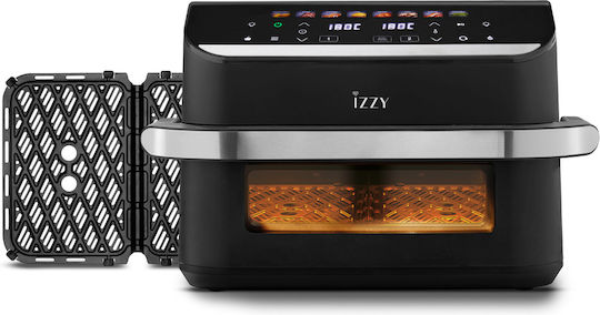 Izzy Air Fryer with Double Detachable Bucket 11lt Black IZ-8260