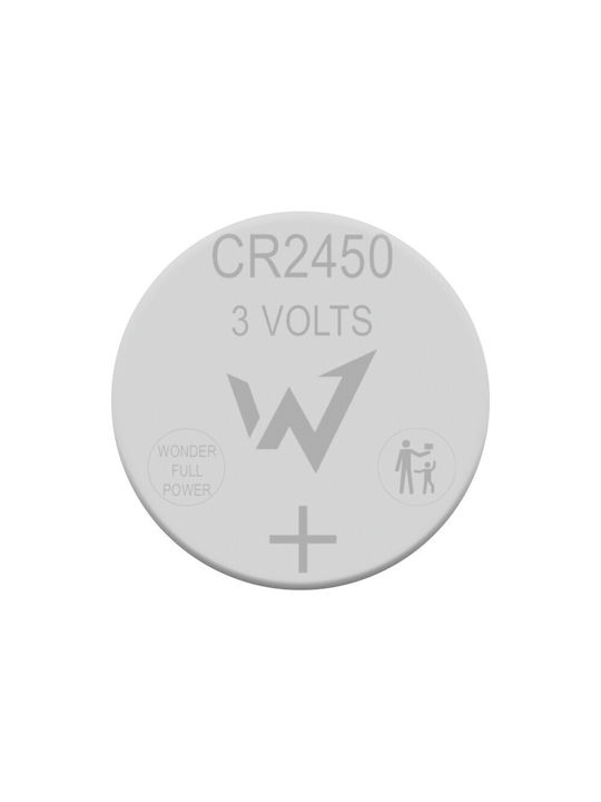 Wonder Μπαταρίες Λιθίου Ρολογιών CR2450 3V 5τμχ