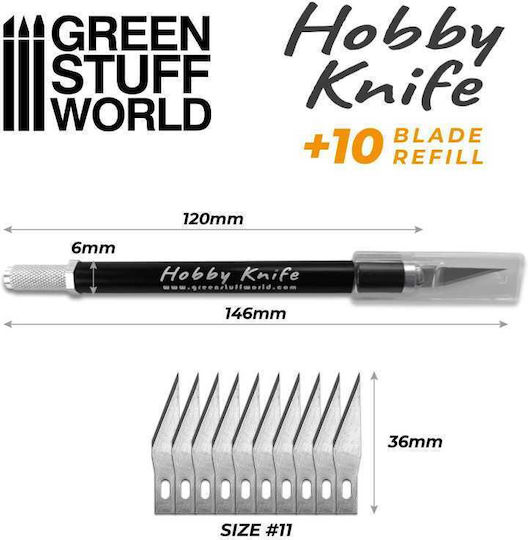 Green Stuff World Hobby Ножове Моделиране
