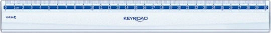 Ruler Plastic Transparent 30cm
