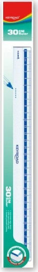 Ruler Plastic Transparent 30cm
