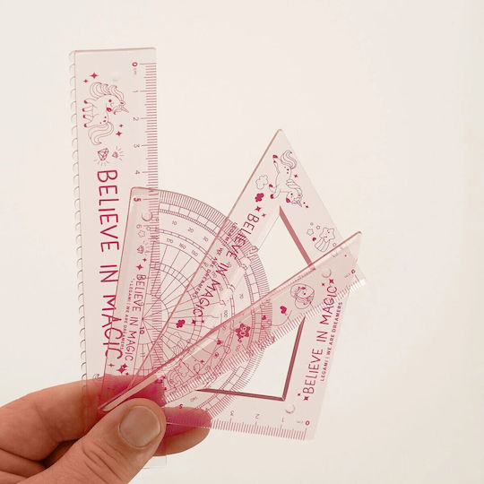 Set Geometrie You Rule Unicorn Legami Rs0001