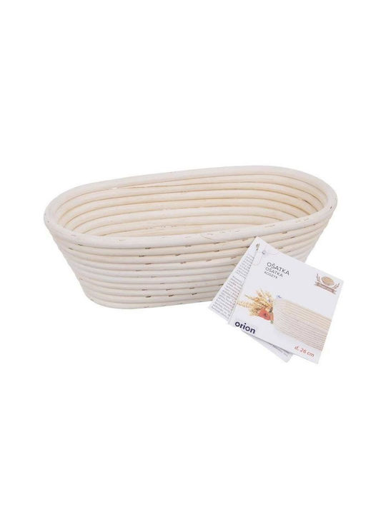 Orion Brotkasten aus Rattan Gray 32x15x9cm
