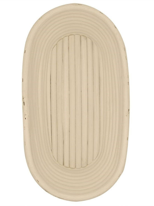 Orion Brotkasten aus Rattan Beige