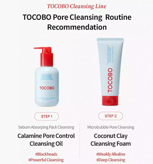 Tocobo Double Cleansing Mini Duo Set de Călătorie pentru Hidratare & Acnee 2buc
