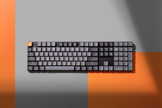 Keychron K5 V2 K5X-B4 Wireless Gaming Mechanical Keyboard with Keychron Banana switches and RGB lighting (English US)