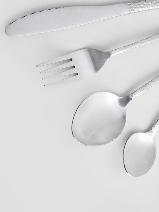 Homla Cutlery Set Stainless Silver 24pcs