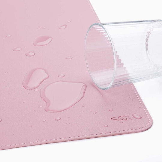 Sax Desk Pad 45x90cm Double-Sided Waterproof Pink 700-01
