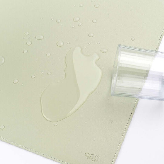 Sax Desk Pad 45x90cm Double-Sided Waterproof Light Green 700-02
