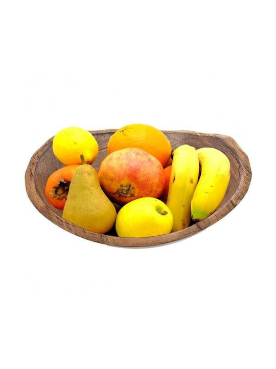 Orion Salatschüssel Hölzernes Beige 30x27.5cm 1Stück